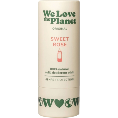 We Love The Planet Original Deostick 40 g süße Rose We Love The Planet Original Deostick 40 g süße Rose