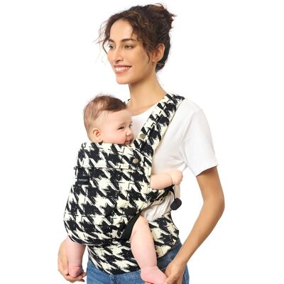 Momcozy Babytrage - Hahnentrittmuster Momcozy Babytrage - Hahnentrittmuster