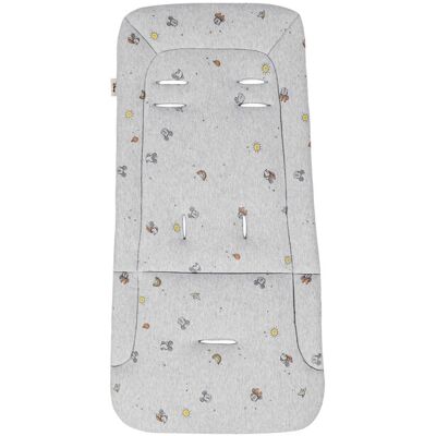 Hauck Komfort Sitzauflage für Buggy und Kinderwagen Mickey & Minnie - Grau Hauck Komfort Sitzauflage für Buggy und Kinderwagen Mickey & Minnie - Grau