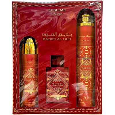 Lattafa Bade'e Al Oud Sublime Giftset 600 ml Lattafa Bade'e Al Oud Sublime Giftset 600 ml