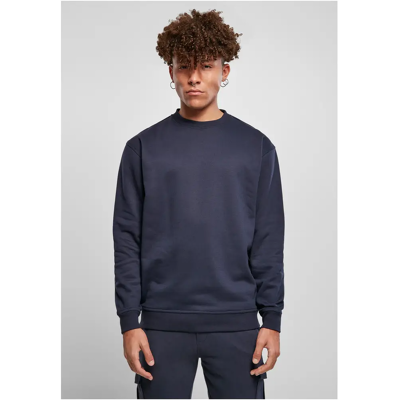 Urban Classics Sweatshirt mit Rundhalsausschnitt midnightnavy XXL Urban Classics Sweatshirt mit Rundhalsausschnitt midnightnavy XXL