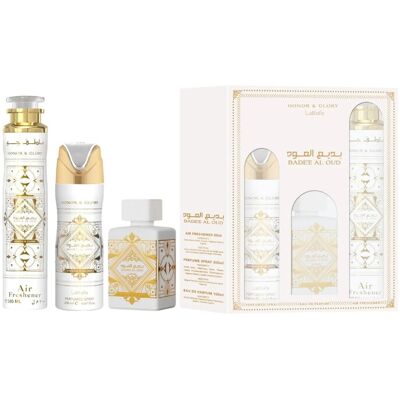 Lattafa Badee Al Oud Honor & Glory Giftset 600 ml Lattafa Badee Al Oud Honor & Glory Giftset 600 ml