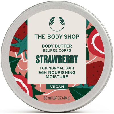 The Body Shop Erdbeer Body Butter - 50 Ml für Frauen The Body Shop Erdbeer Body Butter - 50 Ml für Frauen