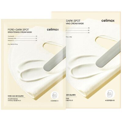 celimax aufhellende Creme-Maske gegen dunkle Flecken und Poren celimax aufhellende Creme-Maske gegen dunkle Flecken und Poren
