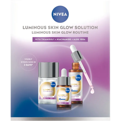 NIVEA 3-teiliges Pflegeroutine-Set für strahlende Haut NIVEA 3-teiliges Pflegeroutine-Set für strahlende Haut