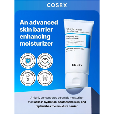 Cosrx The Ceramide Skin Barrier Feuchtigkeitscreme - Feuchtigkeitscreme Cosrx The Ceramide Skin Barrier Feuchtigkeitscreme - Feuchtigkeitscreme
