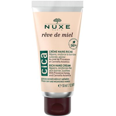 Nuxe - Reve De Miel Cica Rich Hand Cream - Pflegende Handcreme 50ml Nuxe - Reve De Miel Cica Rich Hand Cream - Pflegende Handcreme 50ml