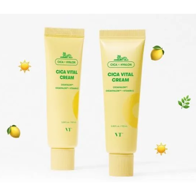 VT Cosmetics Cica Vital Cream - Revitalisierende Creme mit Centella Asiatica VT Cosmetics Cica Vital Cream - Revitalisierende Creme mit Centella Asiatica
