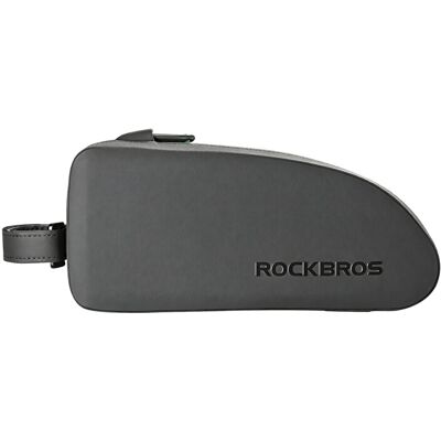 ROCKBROS Kompakte Gepäcktasche für den Oberrohrbereich, wasserabweisende Vorderrahmengepäcktasche für Rennräder, Gravel-Bikes & Mountainbikes, leicht zugängliche Fahrrad-Organizer, 8,5 x 5,5 x 21,5 cm ROCKBROS Kompakte Gepäcktasche für den Oberrohrbereich, wasserabweisende Vorderrahmengepäcktasche für Rennräder, Gravel-Bikes & Mountainbikes, leicht zugängliche Fahrrad-Organizer, 8,5 x 5,5 x 21,5 cm