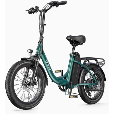 DYU C9 faltbares Elektrofahrrad für Erwachsene 250 W elektrisches Straßenfahrrad 48 V 15,6 Ah Fatbike-Mountainbike-E-Bike 20 Zoll Mountain-E-Bike 25 km/h - Grün DYU C9 faltbares Elektrofahrrad für Erwachsene 250 W elektrisches Straßenfahrrad 48 V 15,6 Ah Fatbike-Mountainbike-E-Bike 20 Zoll Mountain-E-Bike 25 km/h - Grün