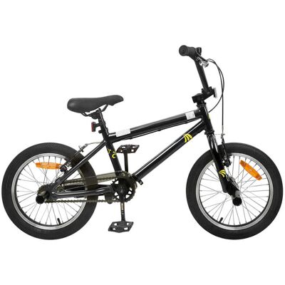 vidaXL BMX-Fahrrad 20 Zoll für Kinder ab 9 Jahren Schwarz vidaXL BMX-Fahrrad 20 Zoll für Kinder ab 9 Jahren Schwarz