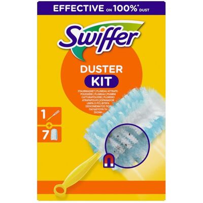 Swiffer Duster Staubmagnet Starter-Set (Griff + 7 Tücher) 1 Stk Swiffer Duster Staubmagnet Starter-Set (Griff + 7 Tücher) 1 Stk