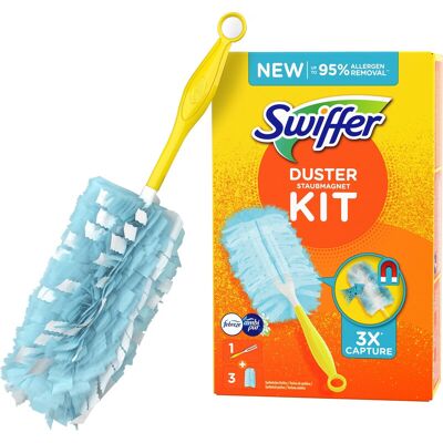 Swiffer Staubwischer »Duster Staubmagnet Clean & Fresh« Starter-Kit Griff + 3 Tücher Swiffer Staubwischer »Duster Staubmagnet Clean & Fresh« Starter-Kit Griff + 3 Tücher