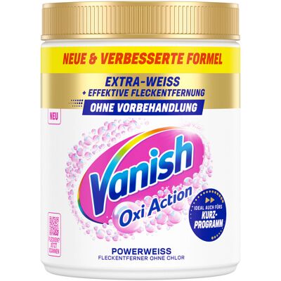 Vanish Oxi Action Power White Pulver 1125 g Vanish Oxi Action Power White Pulver 1125 g