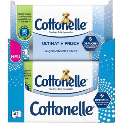Cottonelle Feucht Ultimativ Frisch 12 x 42 Tücher Cottonelle Feucht Ultimativ Frisch 12 x 42 Tücher