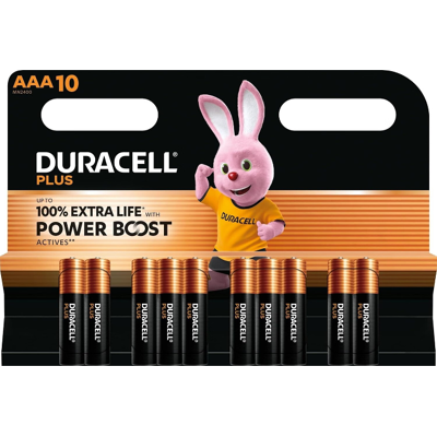 DURACELL Plus Boost MN2400 AAA BL10 DURACELL Plus Boost MN2400 AAA BL10