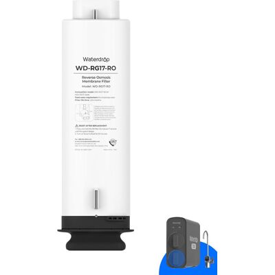 Waterdrop WD-G5P700-RO Ersatzfilter für WD-G5P700 und WD-G5P700A Untertisch-Umkehrosmose-System, 24 Monate Lebensdauer Waterdrop WD-G5P700-RO Ersatzfilter für WD-G5P700 und WD-G5P700A Untertisch-Umkehrosmose-System, 24 Monate Lebensdauer