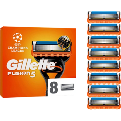 Gillette Fusion5 Systemklingen - Rasierklingen & Zubehör Gillette Fusion5 Systemklingen - Rasierklingen & Zubehör