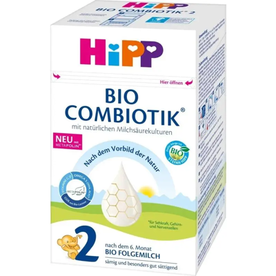 Hipp 2 Bio Combiotik Folgemilch - Säuglingsnäring ab 6 Monaten Hipp 2 Bio Combiotik Folgemilch - Säuglingsnäring ab 6 Monaten