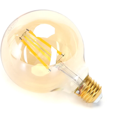 Aigostar WiFi WB Smart Filament Glühbirne G95 E27 (Amber) Aigostar WiFi WB Smart Filament Glühbirne G95 E27 (Amber)