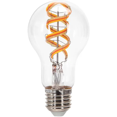 Aigostar Bluetooth Mesh Version/Smart Filament-Glühbirne/A60/E27/4.9W/RGBW/Klar Aigostar Bluetooth Mesh Version/Smart Filament-Glühbirne/A60/E27/4.9W/RGBW/Klar
