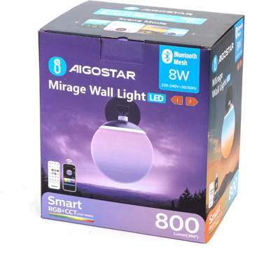 Aigostar WL08 - Cloud Wandleuchte - BLE-Mesh 8 W 220–240 V Aigostar WL08 - Cloud Wandleuchte - BLE-Mesh 8 W 220–240 V