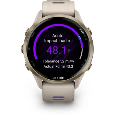 GARMIN Forerunner 970 - 47 mm - Französischgrau/Transl. Indigo GARMIN Forerunner 970 - 47 mm - Französischgrau/Transl. Indigo