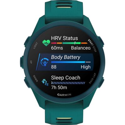 GARMIN Forerunner 170 Music Sportuhr 42 mm - Blaugrün GARMIN Forerunner 170 Music Sportuhr 42 mm - Blaugrün