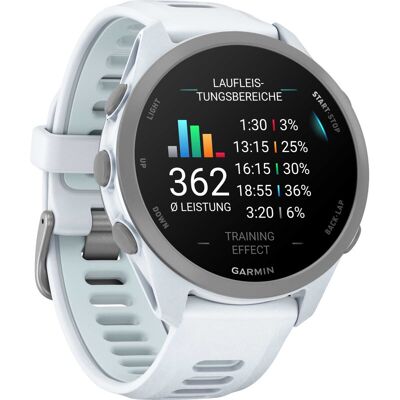 GARMIN 010-03920-11 Forerunner 170 Musik GPS Lauf-Smartwatch 42 mm Whitestone GARMIN 010-03920-11 Forerunner 170 Musik GPS Lauf-Smartwatch 42 mm Whitestone