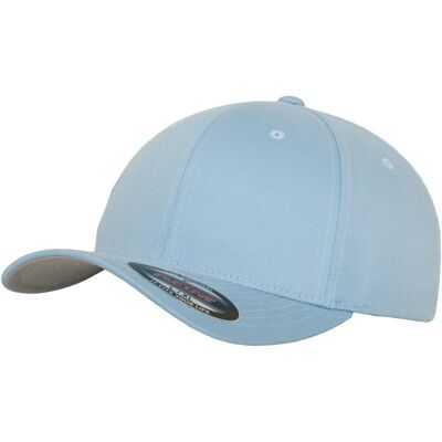 Flexfit Wooly Combed Cap Carolina Blau XXL Flexfit Wooly Combed Cap Carolina Blau XXL