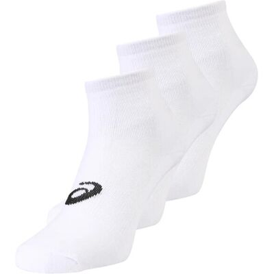 ASICS 3er-Pack Socken Quarter Unisex Weiß EU IV ASICS 3er-Pack Socken Quarter Unisex Weiß EU IV