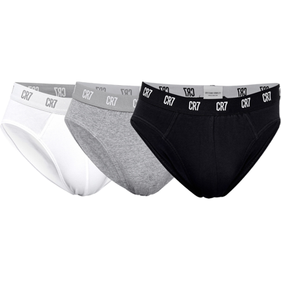 Cristiano Ronaldo CR7 Basic Slip 3er-Pack Mehrfarbig 633 M Cristiano Ronaldo CR7 Basic Slip 3er-Pack Mehrfarbig 633 M