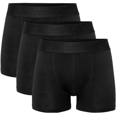 Resteröds RTGunnar Unterwäsche aus Bambusfaser, 3er-Pack - Schwarz, Größe M Resteröds RTGunnar Unterwäsche aus Bambusfaser, 3er-Pack - Schwarz, Größe M