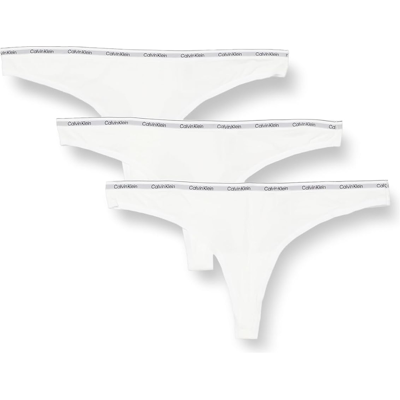 Calvin Klein 3er-Pack Strings - Icon Logo - Weiß 2XL Calvin Klein 3er-Pack Strings - Icon Logo - Weiß 2XL