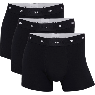 Cristiano Ronaldo CR7 Bambus Trunk 3er-Pack FSC. Schwarz M Cristiano Ronaldo CR7 Bambus Trunk 3er-Pack FSC. Schwarz M
