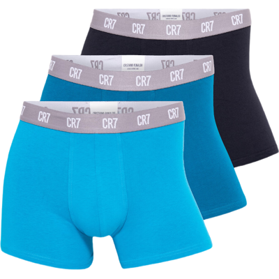Cristiano Ronaldo CR7 Basic Trunk 3er-Pack Mehrfarbig 2717 M Cristiano Ronaldo CR7 Basic Trunk 3er-Pack Mehrfarbig 2717 M