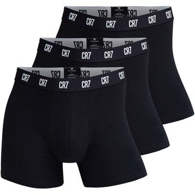 JBS CR7 Basic, Herren-Trunks, 3er-Pack, Schwarz, Größe 2XL JBS CR7 Basic, Herren-Trunks, 3er-Pack, Schwarz, Größe 2XL