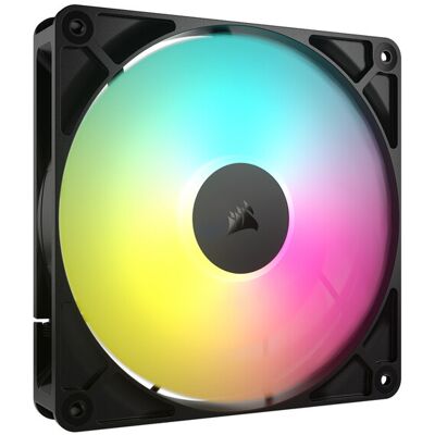 Corsair RS ARGB Serie 140, 140 mm ARGB-Lüfter, Einzelpackung Corsair RS ARGB Serie 140, 140 mm ARGB-Lüfter, Einzelpackung