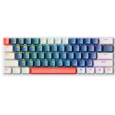 Machenike K500-B61 60%-mechanische kabelgebundene Tastatur, US-QWERTY-Layout, Brown Switch, RGB Machenike K500-B61 60%-mechanische kabelgebundene Tastatur, US-QWERTY-Layout, Brown Switch, RGB