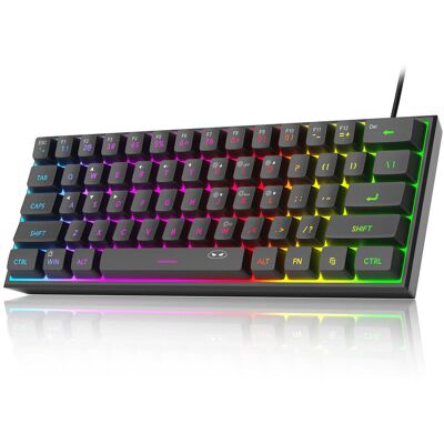MageGee TS91 Kompakte Mechanische Gaming-Tastatur - Tastatur MageGee TS91 Kompakte Mechanische Gaming-Tastatur - Tastatur