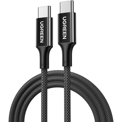 Ugreen USB 2.0 100W geflochtenes Kabel, schwarz, 2 m, kompatibel mit MacBook Pro/Air, HP Laptops, Dell, Asus, Lenovo Laptops, MateBook, iPhone 16/16 Pro/15, Galaxy S24/S23 Ugreen USB 2.0 100W geflochtenes Kabel, schwarz, 2 m, kompatibel mit MacBook Pro/Air, HP Laptops, Dell, Asus, Lenovo Laptops, MateBook, iPhone 16/16 Pro/15, Galaxy S24/S23