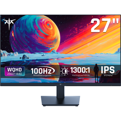 KTC Monitor 27 Zoll, QHD 2K 2560×1440, 100Hz OC 120Hz, IPS Panel, Anti-Blaulicht Bildschirm, 96% DCI-P3, 126% sRGB, 350 cd/m², Adaptive Sync, PC Monitor für Casual Gaming und Arbeit KTC Monitor 27 Zoll, QHD 2K 2560×1440, 100Hz OC 120Hz, IPS Panel, Anti-Blaulicht Bildschirm, 96% DCI-P3, 126% sRGB, 350 cd/m², Adaptive Sync, PC Monitor für Casual Gaming und Arbeit
