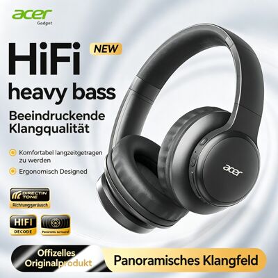 Acer OHR559 OWS kabellose Kopfhörer, stilvolles Design, ACS Spatial Audio, super langer Standby, Bluetooth 5.3, große Treiber, tragbar und faltbar, Low-Latency-Modus für Gaming, HD-Sprachanrufe, Spatial Audio, tolles Weihnachtsgeschenk, Type-C-Ladeanschlu Acer OHR559 OWS kabellose Kopfhörer, stilvolles Design, ACS Spatial Audio, super langer Standby, Bluetooth 5.3, große Treiber, tragbar und faltbar, Low-Latency-Modus für Gaming, HD-Sprachanrufe, Spatial Audio, tolles Weihnachtsgeschenk, Type-C-Ladeanschlu