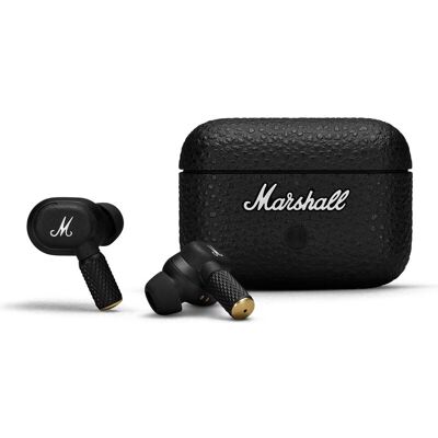 Marshall Motif II ANC Bluetooth-Kopfhörer mit Aktiver Geräuschunterdrückung, 30 Stunden Spielzeit, Schwarz Marshall Motif II ANC Bluetooth-Kopfhörer mit Aktiver Geräuschunterdrückung, 30 Stunden Spielzeit, Schwarz