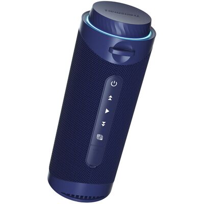 Tronsmart T7 Tragbarer Bluetooth-Lautsprecher mit LED-Beleuchtung, 30 W Ausgangsleistung, SoundPulse, IPX7 wasserdicht – Dunkelblau Tronsmart T7 Tragbarer Bluetooth-Lautsprecher mit LED-Beleuchtung, 30 W Ausgangsleistung, SoundPulse, IPX7 wasserdicht – Dunkelblau