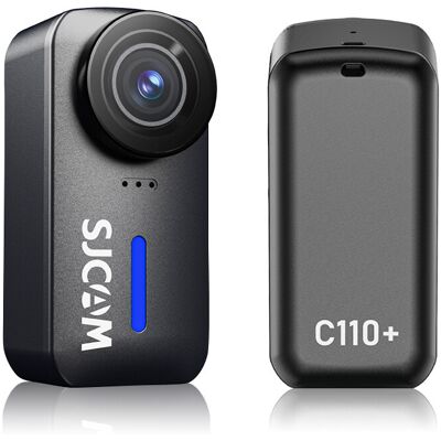 SJCAM C110+ 4K Actionkamera mit Gyro-Stabilisierung 170° Ultra-Weitwinkel F1.8 Blende 120 Min Aufnahme 30 m Wasserdicht mit Gehäuse Kompakt 6,4 × 3,1 × 3,3 cm 20MP Foto Zeitlupe für Vlogging Motorrad Radfahren Ski Outdoor-Sport SJCAM C110+ 4K Actionkamera mit Gyro-Stabilisierung 170° Ultra-Weitwinkel F1.8 Blende 120 Min Aufnahme 30 m Wasserdicht mit Gehäuse Kompakt 6,4 × 3,1 × 3,3 cm 20MP Foto Zeitlupe für Vlogging Motorrad Radfahren Ski Outdoor-Sport