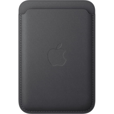Apple iPhone FineWoven Wallet-Hülle mit MagSafe, Schwarz Apple iPhone FineWoven Wallet-Hülle mit MagSafe, Schwarz