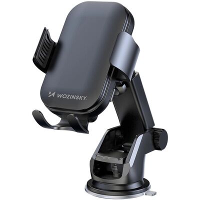 Wozinsky WUMID Auto-Telefonhalter für Armaturenbrett mit 15W induktivem Ladegerät - Schwarz Wozinsky WUMID Auto-Telefonhalter für Armaturenbrett mit 15W induktivem Ladegerät - Schwarz