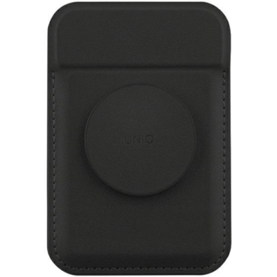 Uniq Flixa Magnetische Kartenhülle mit Ständer Schwarz/Tiefschwarz MagSafe Uniq Flixa Magnetische Kartenhülle mit Ständer Schwarz/Tiefschwarz MagSafe
