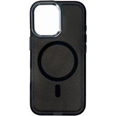 Hurtel Glitter Case MagSafe kompatibel für iPhone 17 - Schwarz Hurtel Glitter Case MagSafe kompatibel für iPhone 17 - Schwarz